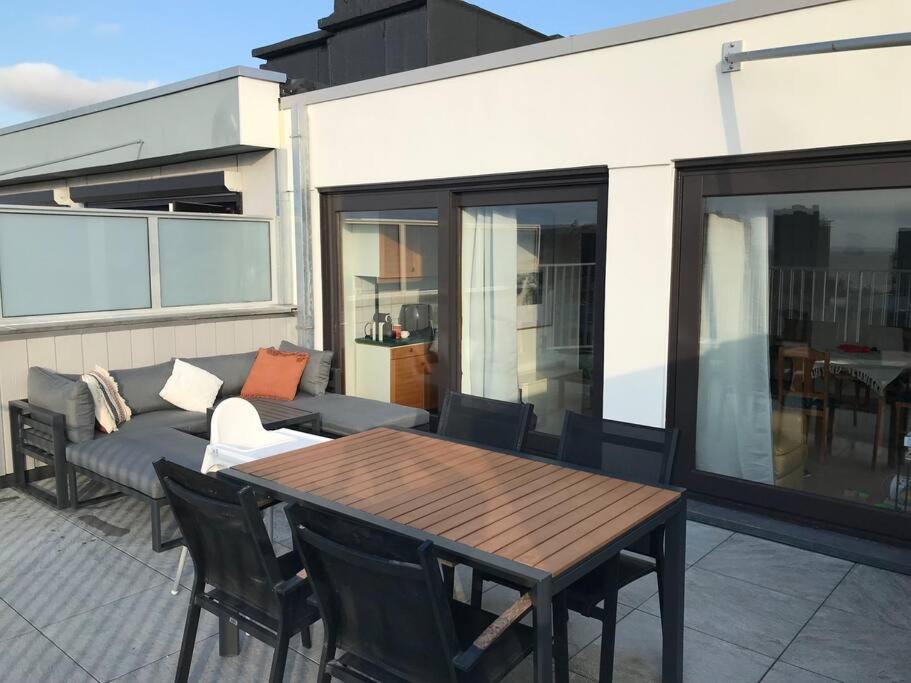 ミデルケルケPenthouse Met Zeezicht En 2 Terrassenアパートメント エクステリア 写真